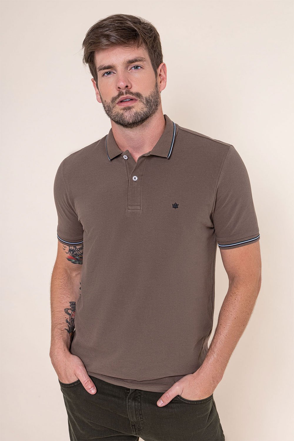 polo slim fit basica se0101608 mr0020 5