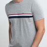 camiseta masculina regular fit meia malha mescla claro se0301219 di0009 4