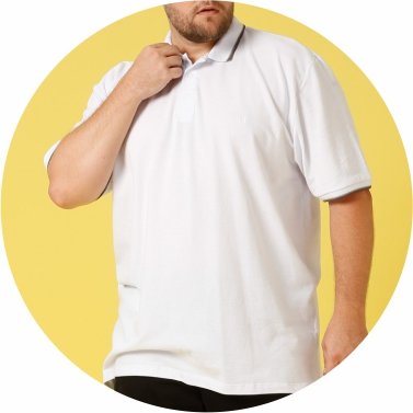 polo masculina plus size basica piquet regular fit se0105052 14