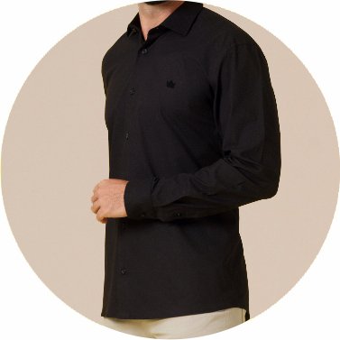camisa social manga longa masculina slim fit tricoline stretch preta se1001001 di0002 5 copiar