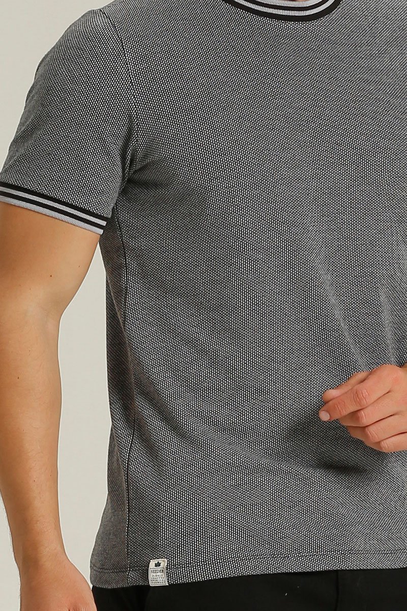 se0301377 di0002 camiseta masculina regular fit malha jacquard seeder preto 4