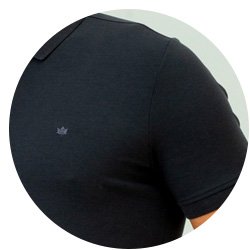 se0101865 az0009 polo masculina piquet liocel com elastano slim fit azul marinho 2