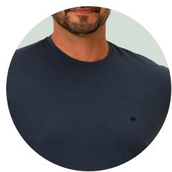 se0301399 az0009 camiseta cotton egipcio regular fit azul marinho 2