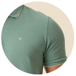 se0101866 vd0190 camisa polo masculina piquet nobre com ziper seeder verde 3