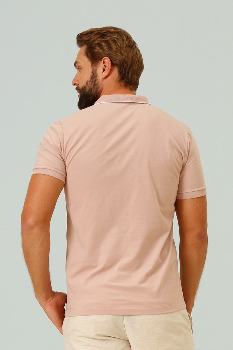 Camisa Polo Masculina Meia Malha Seeder